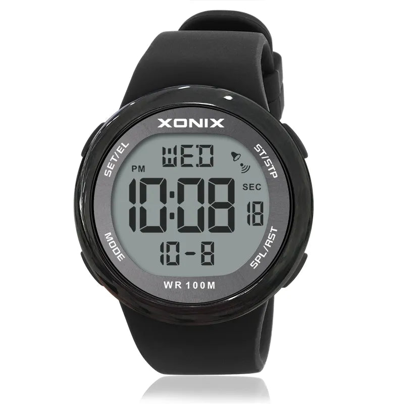 GOLDEN Sports Classics Men Relogio Masculino LED Digital Diving Swimming Reloj Hombre  Acrylic Mirror Sumergible Wristwatch NY