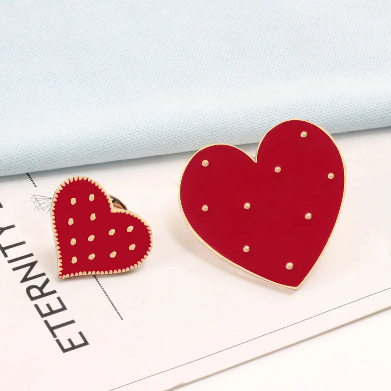2pcs/Set Creative Brocken Heart Wine Bottle Earth Cup Pizza Enamel Pins BEST BUDS/BOOS Brooch Collar Pin Badges Corsage Jewelry