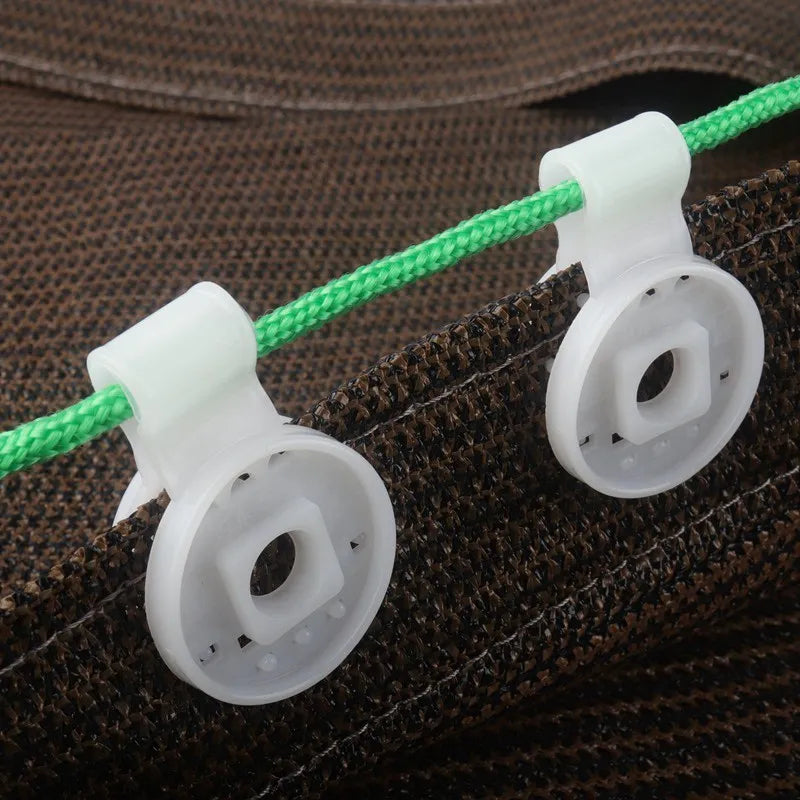 5~100pcs Agriculture Greenhouse Film Tent Shade Cloth Install Clips Instant Grommet Garden Netting Fittings Sunshade Net Clip