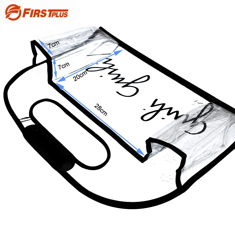 Firstplus Environmental Car Back Seat Protector Kicking Mat Case Cover for iPAD 2/3/4/Air/Mini and Drink Catoon Styling