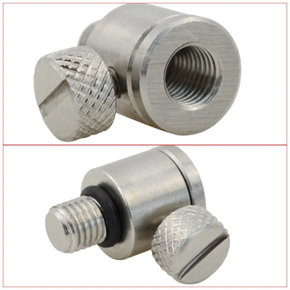 Carp Fishing Quick Change Connector for Rod Pod Bank Sticks Buzzer Bars Stainless Steel AQ204