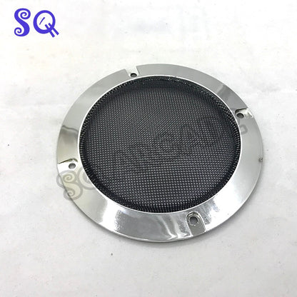 2pcs/Lot 4 Inch Silver Dynamic loudSpeaker Protective Grille Circle and Protective Black Iron Mesh DIY Decorative Arcade Cabinet