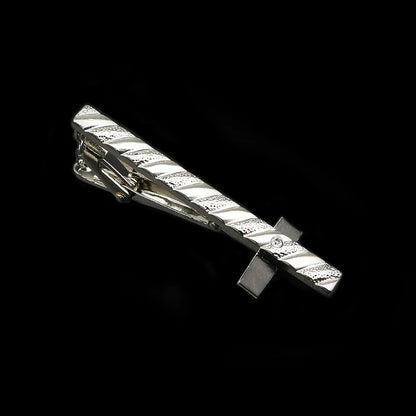 Men's Metal Tie Clip Bright Chrome Stainless Steel Jewelry  Necktie Clips Pin Clasp Clamp Wedding Charm Creative