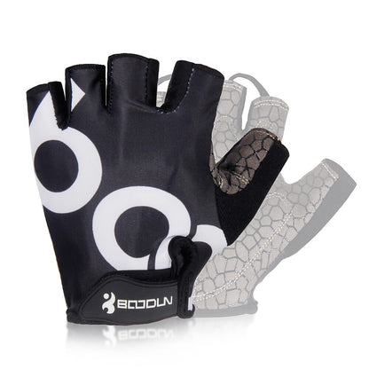 Men Women Gym Weightlifting Gloves Body Building Half Finger Workout Fitness Gloves Shockproof An-Slip Sports Training Gloves