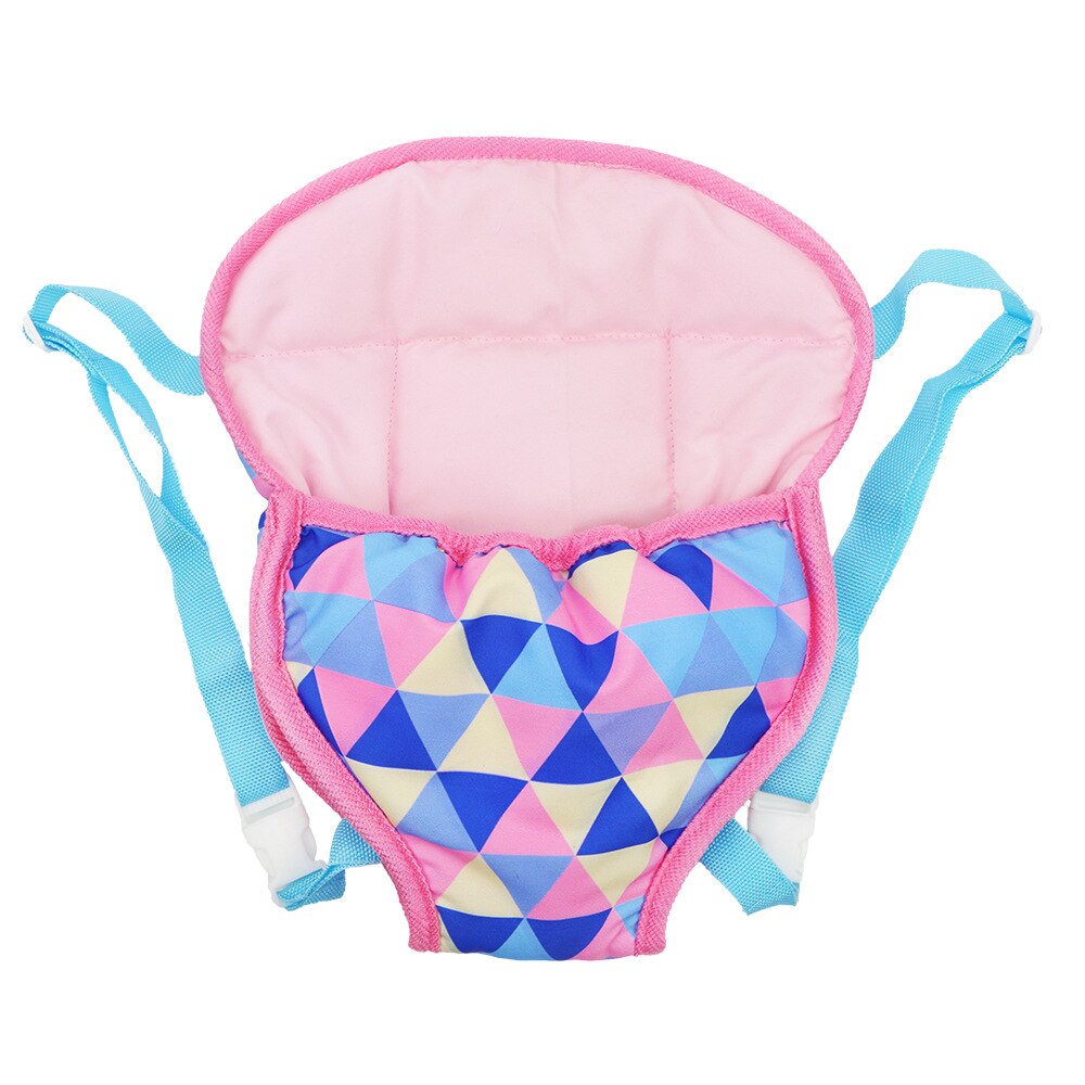 Dolls Out Going Carry Bag Doll Accessory for 43cm Baby New Born Doll Girl for 18 Inch Doll Bag Doll Clothes