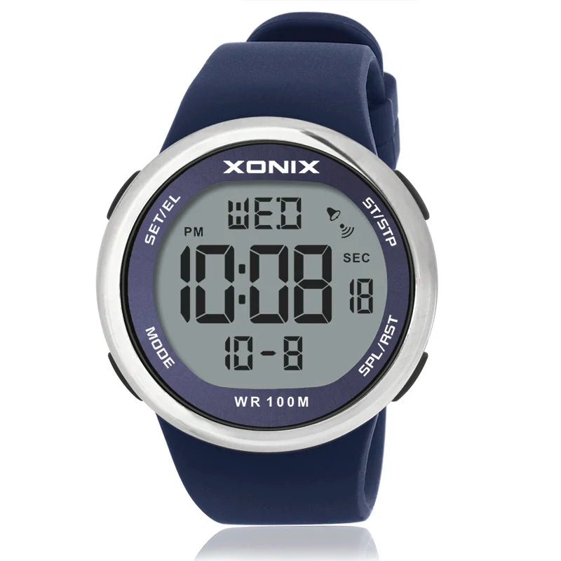 GOLDEN Sports Classics Men Relogio Masculino LED Digital Diving Swimming Reloj Hombre  Acrylic Mirror Sumergible Wristwatch NY