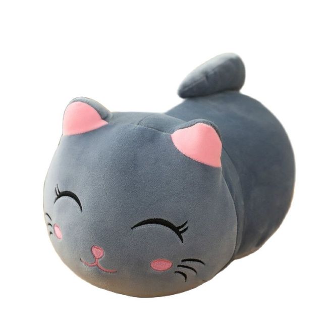 9 Styles Animal Fat Dinosaur Pig Cat Bear Plush Toy Soft Cartoon Panda Hamster Elephant Deer Stuffed Doll Baby Girl Pillow