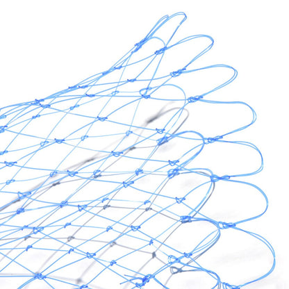 Nylon Fishing Trackle Collapsible Rhombus Mesh Hole 3Sizes Depth Folding Dip Fish Net