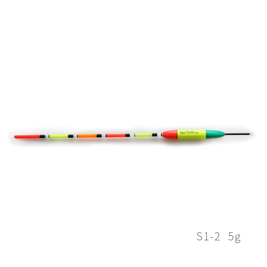 W.P.E Brand Fishing Float 3pcs/Set Barguzinsky Fir Floats Size 4g/5g/6g 27.5cm/28.5cm Fishing Float Bobber Vertical Buoy Tackle