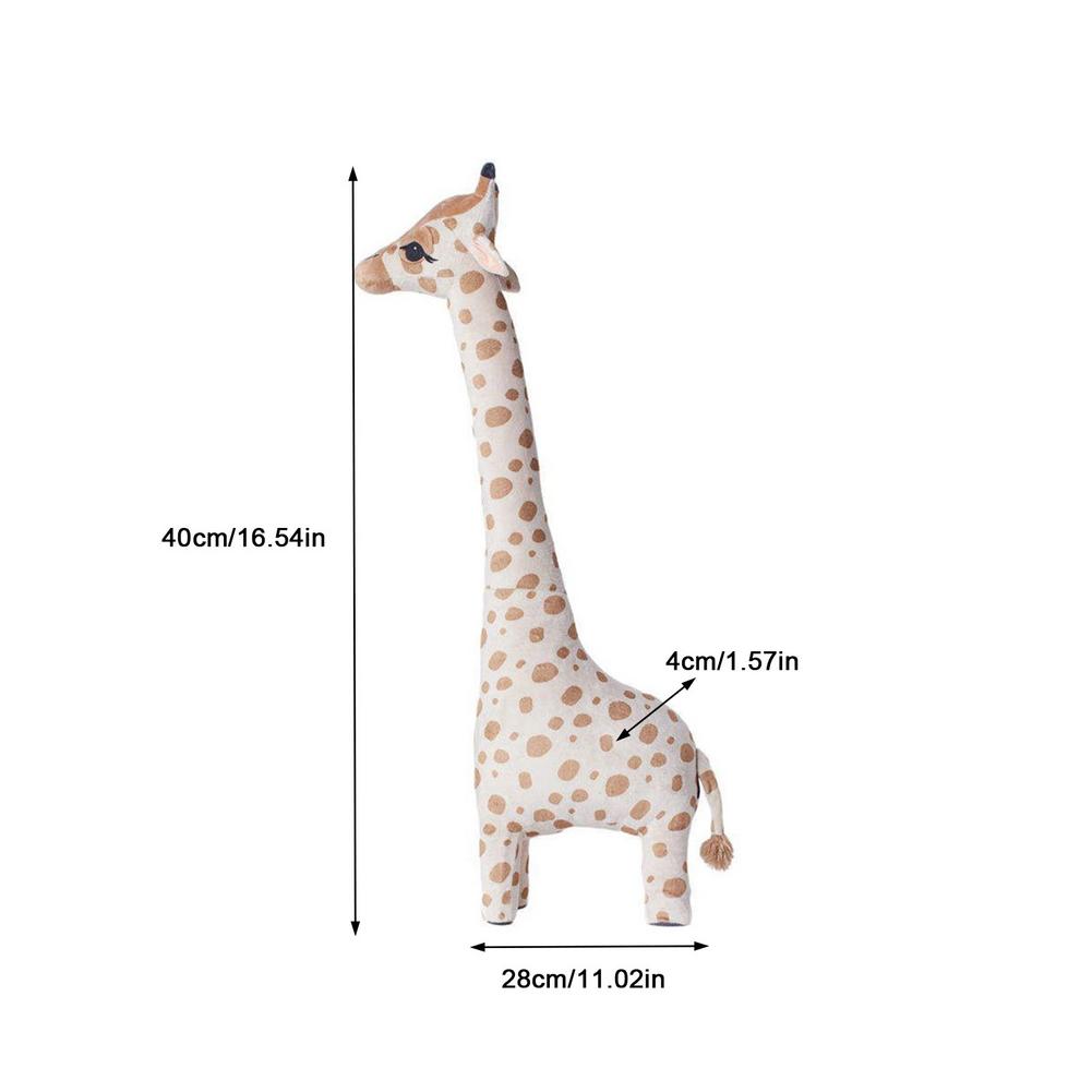 67cm Big Size Simulation Giraffe Plush Toys Soft Stuffed Animal Giraffe Sleeping Doll Toy for Boys Girls Birthday Kids Toy