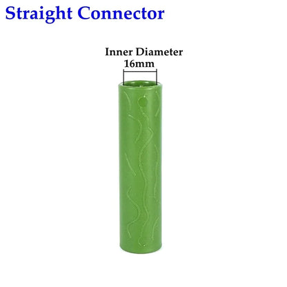2pcs 11 16mm Plastic Gardening Pillar Connectors Vegetable Climbing Plants Brackets Trellis Awnings Pipe Pole Connect Joints