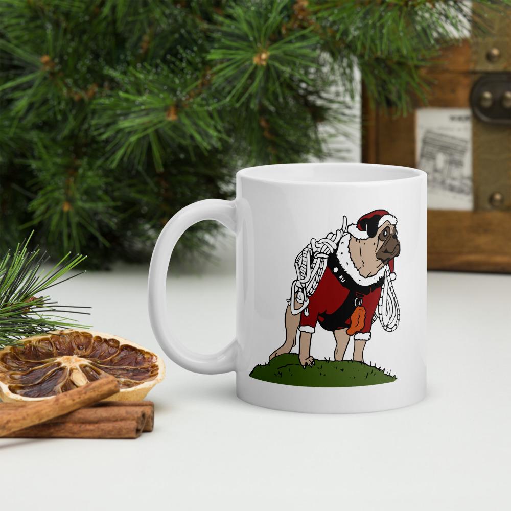 Vinny the Pug Christmas Mug #2