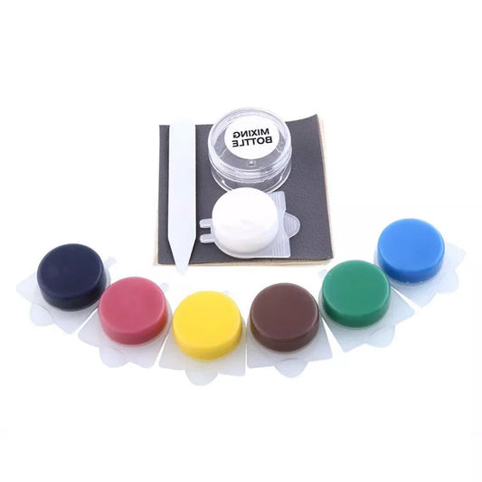 Leather Vinyl Repair Kit for Shoes Boots Car Seat Sofa Coats Holes Scratch Cracks Rips No Heat Liquid Leather Repair Tool