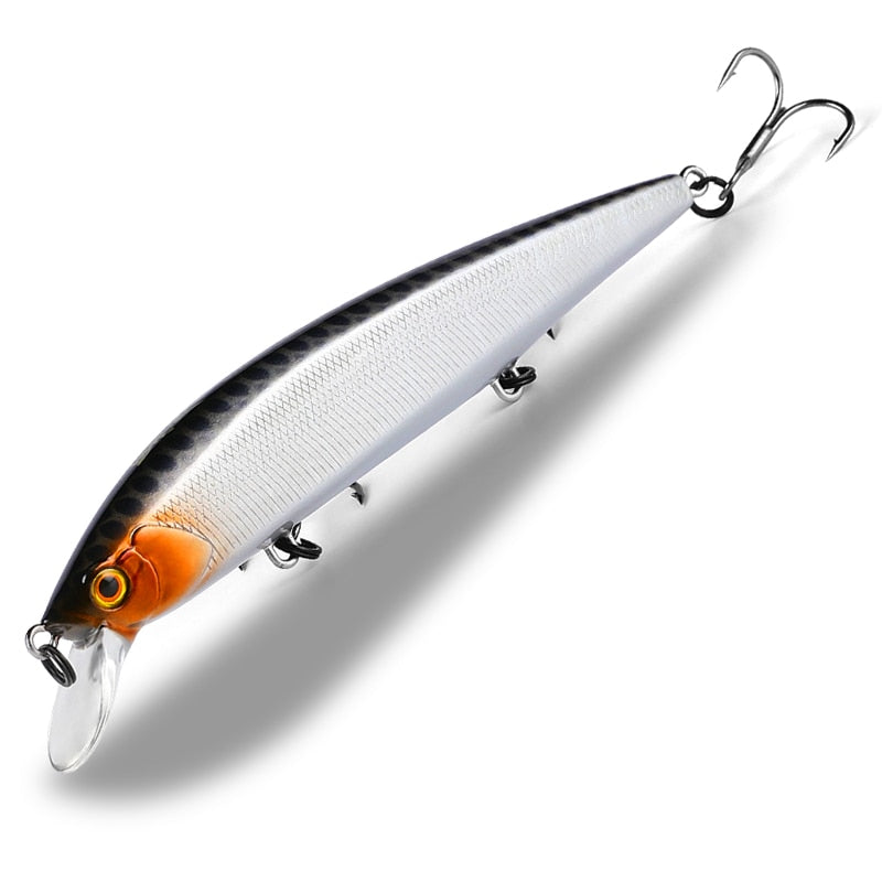 BEARKING 110mm 16g Hot Fishing Tackle A+ Tungsten System Fishing Lures Minnow Bait Suspending  Bait 16colors for Choose