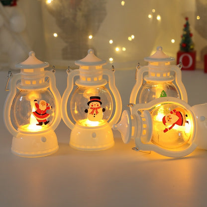 Christmas Portable Small Oil Lamp Led Light Christmas Decorations for Home Christmas Ornament Xmas Navidad Natal New Year 2023