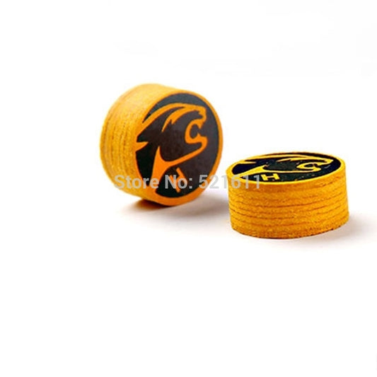 Xmlivet 2pcs/Lot 14mm Billiard Cue Tips Brown Hardness in S/M/H Cue Stick Accessories China