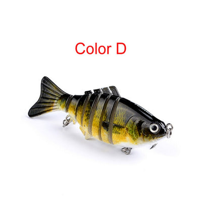 10cm 15.2g Wobblers Pike Fishing Lures Artificial Multi Jointed Sections Artificial Hard Bait Trolling Pike Carp Fishing Tools