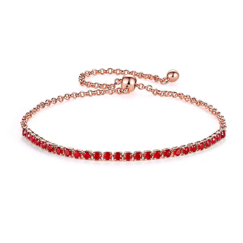 UMODE 4 Colors Cubic Zirconia Tennis Bracelet & Bangles for Women Luxury  Armbanden Voor Vrouwen Bijoux UB0124X