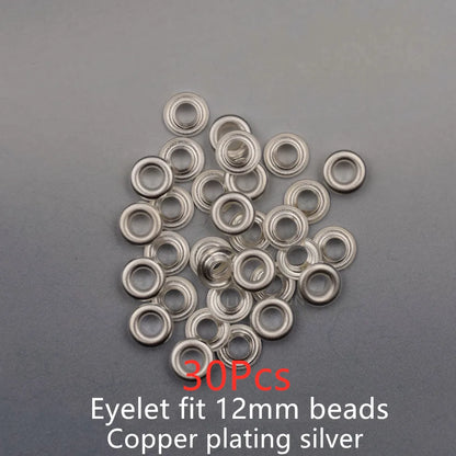 SNASAN Silicone Mold for 12mm 16mm Beads With Big Hole Jewelry Making Necklace Bracelet Bead Epoxy Resin Silicone Mould Handmade