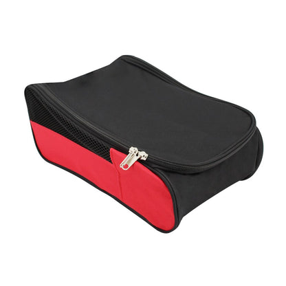 Portable Golf Shoes Bag Zipper Shoe Case Breathable Water Resistant Carrier Shoe Accessory Black Green Red Drop Ship