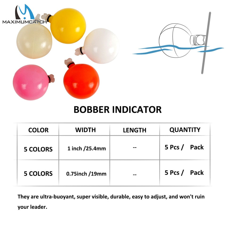 Maximumcatch Self-Adhesive Float Foam/Plastic Stick on/Tear Drop/Bobber/Tube Strike Indicator Fly Fishing Accessory