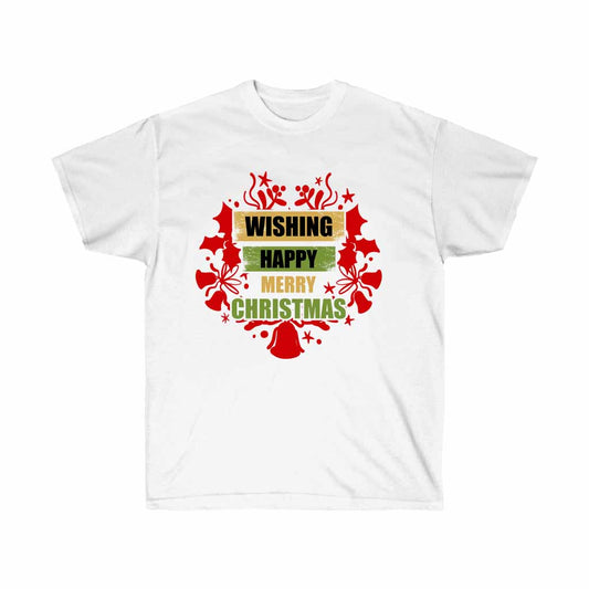 Wishing Happy Merry Christmas Tshirt