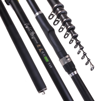 Old Friend Portable RockFishing Rod5.4m 6.3m 7.2m Carp Rod Telescopic Sea Fishing Rod Carbon Fiber  Surf Feeder Rod Spinning Rod
