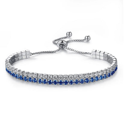 UMODE 4 Colors Cubic Zirconia Tennis Bracelet & Bangles for Women Luxury  Armbanden Voor Vrouwen Bijoux UB0124X