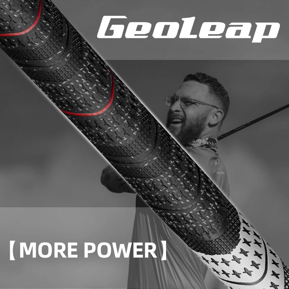 Geoleap Golf Grips 10pcs/Lot, Back Rib，Multi Compound  Hybrid Golf Club Grips, Standard, 7 Color. Fress Shipping