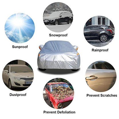 Kayme Waterproof Car Covers Outdoor Sun Protection Cover for Car for BMW E46 E60 E39 X5 X6 X3 Z4 E90 E36 E34 E30 F10 F30 Sedan
