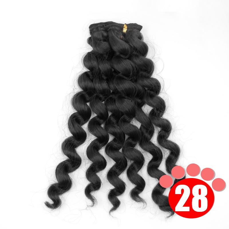 Msiredoll Bjd Wig Accessories 1piece 20*100CM Doll Hair for 1/3 1/4 1/6 1/12  Curly Doll Hair Bjd Wig Diy