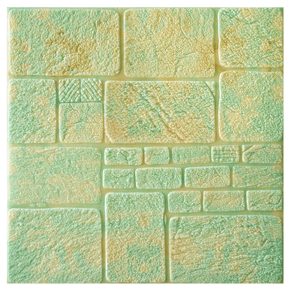 3D Wall Stickers Thick Sandstone Self-Adhesive Wallpaper Brick Pattern Collision Living Room Wall Stickers Bedroom Net Red Room