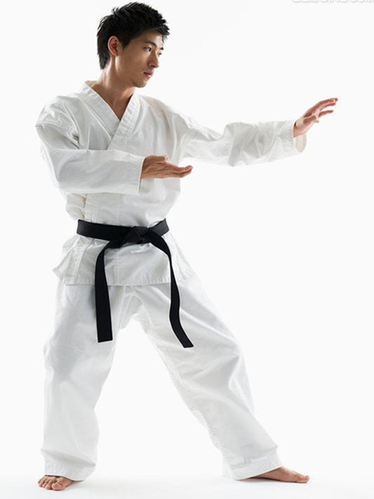 High Quality Karate Uniform Polyester/Cotton Twill Karate Adult Children Clothing Cotton Karate Uniform