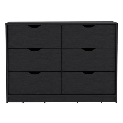 Stockley 3 Piece Bedroom Set, Black