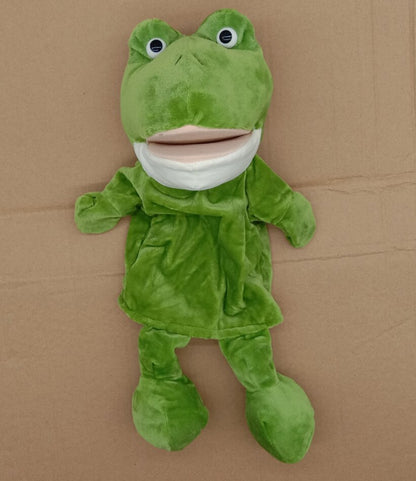 Animal Glove Puppets Adults Hand Living Puppet Dog Theater Doll Toys Plushies Story Talking Muppet Show Muppets Family Toy