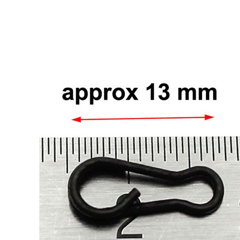 Run Rig Kit Accessories for Carp Fishing Running Rig Ring Rubber Beads for Carp Rigs Hair Rig Tackle