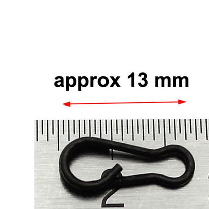 Run Rig Kit Accessories for Carp Fishing Running Rig Ring Rubber Beads for Carp Rigs Hair Rig Tackle