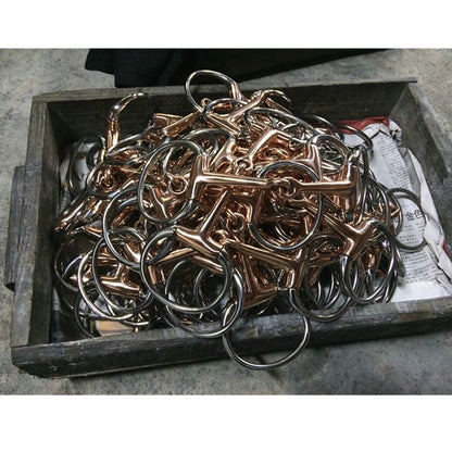 Stainless Steel Eggbutt Bit Horse Product Copper Jointed Mouth