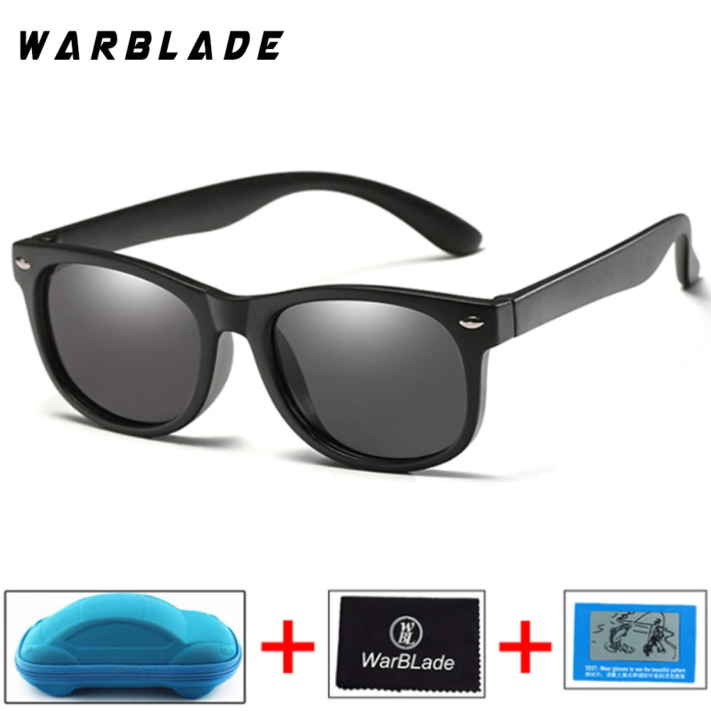 New Kids Polarized Sunglasses Children Boys Girl Sun Glasses Silicone Safety Glasses UV400 Eyewear Baby Shades Oculos With Boxes