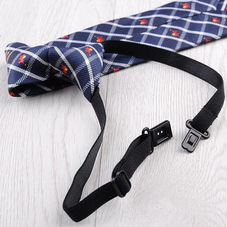 28*6cm Gravata Boys Girls Children's Tie School Class Dance Costume Accessories Band Cartoon Student Tie Necktie Neckcloth