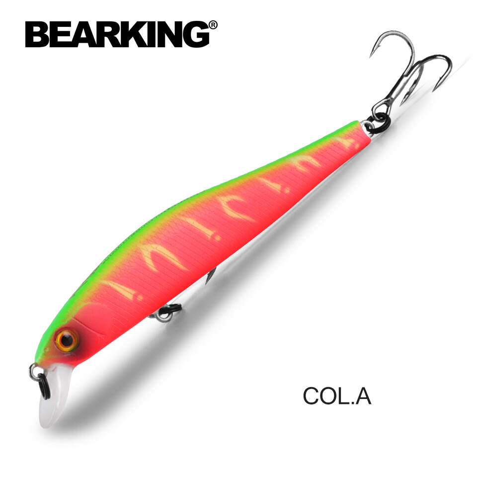 BEARKING 9cm 10g Hot Fishing Gear Shone SP Lures Minnow Crank ,Tungsten Magnet Weight System Wobbler Bait Isca Artificial