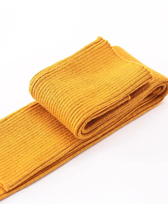 Sparsil Women Winter Arm Warmers Cashmere Fingerless Long Gloves Solid Warm Mittens Elbow Thread Knitted Sleeves 50cm Glove