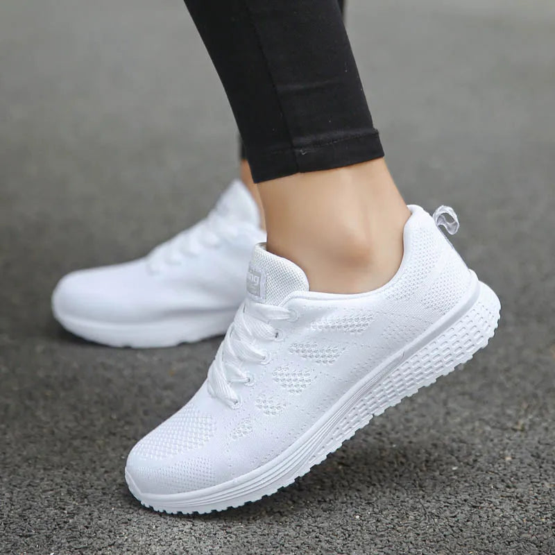 Shoes Woman Sneakers Casual Platform Trainers Women Shoe White Tenis Feminino Zapatos De Mujer Zapatillas Womens Sneaker Basket