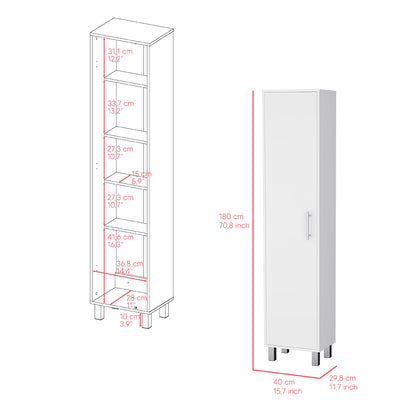 Cabinet Storage, Buccan, White