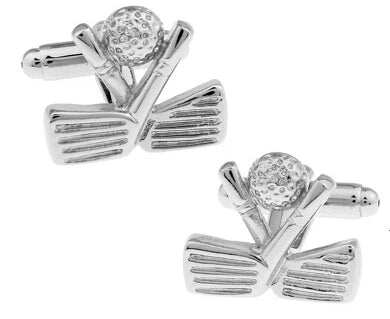 Men's Cufflinks Sport Series Rugby Golf Football Tennis Design Cuff Links for Men Copper Quality