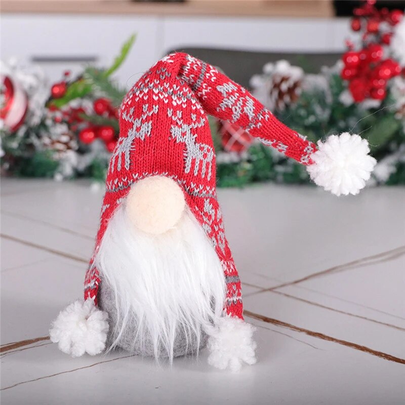 Christmas Gnomes Elf Doll Christmas Home Decoration Christmas Tree Decoration Natal Navidad Plush Toys Happy New Year 2023