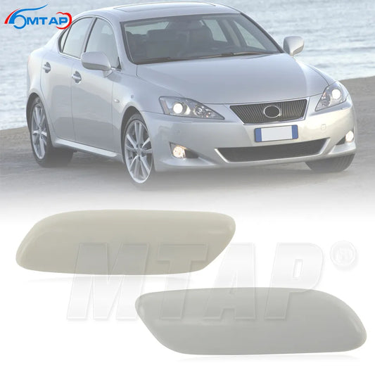 Unpainted Front Headlamp Washer Nozzle Cover for LEXUS IS250 IS300 IS350 IS220D 2005 2006 2007 2008 Headlight Water Sprayer Cap