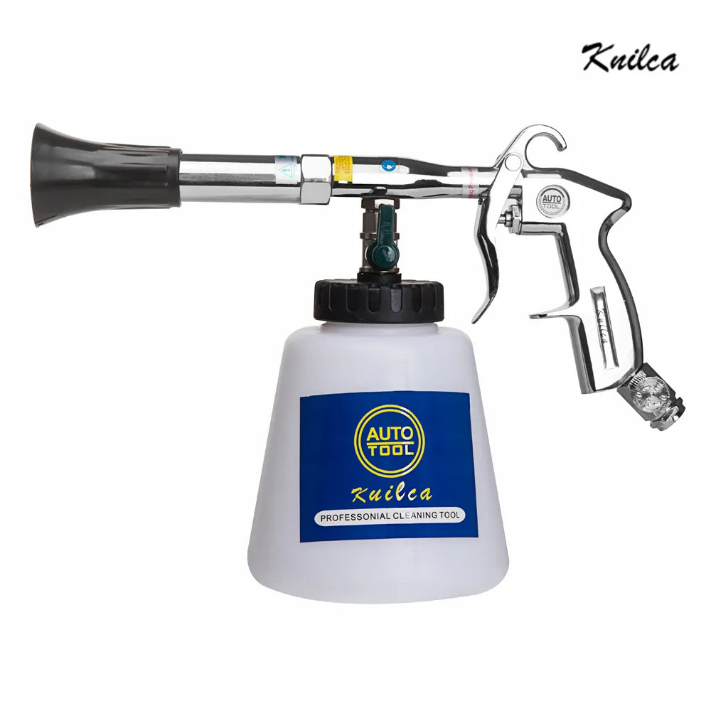 Knilca 2 in 1 Black/Preto Bearing Tornador Cleaning Gun , High Pressure Car Washer Tornador Foam Gun,car Tornado Vacuum Cleaner