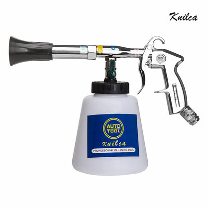 Knilca 2 in 1 Black/Preto Bearing Tornador Cleaning Gun , High Pressure Car Washer Tornador Foam Gun,car Tornado Vacuum Cleaner