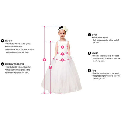 Fancy Flower Girl Dresses for Weddings Vestidos Daminha Kids Evening Pageant Gowns With Bow First Communion Dresses for Girls
